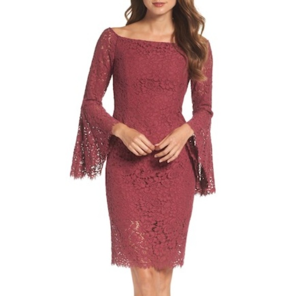 Bardot Dresses & Skirts - BARDOT Solange Corded Lace Sheath Dress Size 4